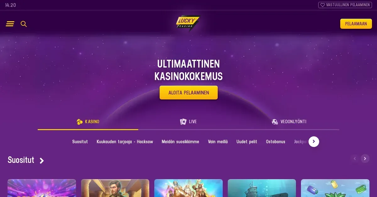 lucky casino